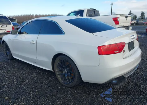 2013 Audi S5 3.0T Premium Plus from USA, damaged, VIN WAUCGAFRXDA043505